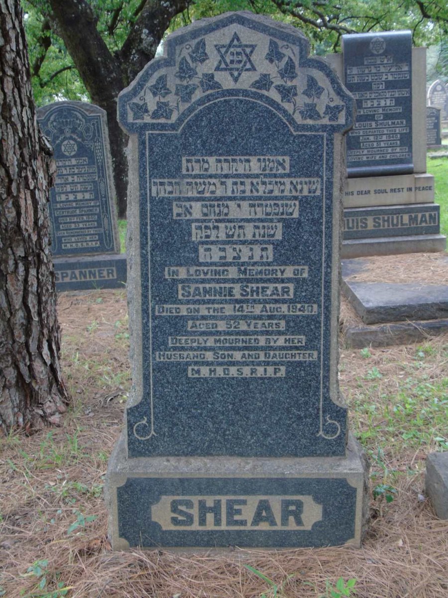 SHEAR Sannie -1940