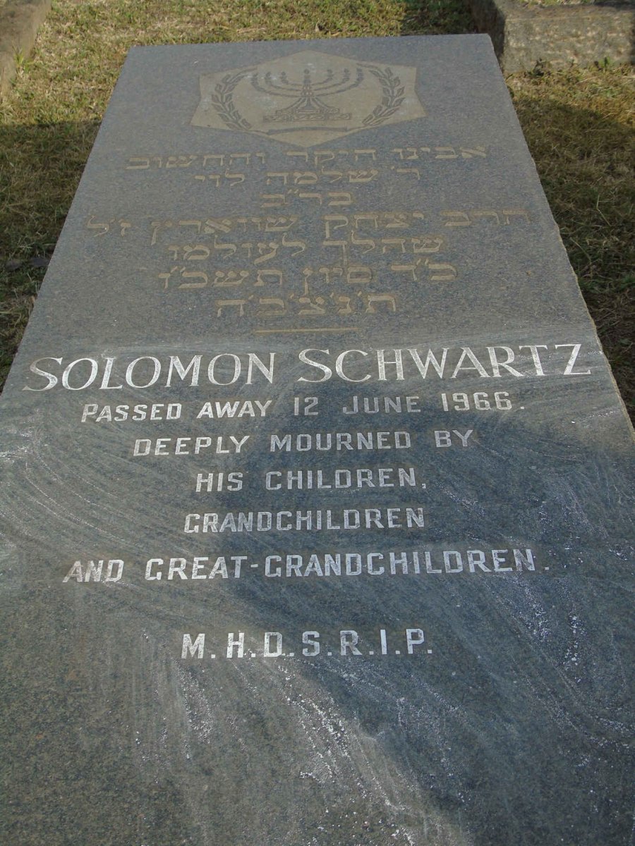SCHWARTZ Solomon -1966