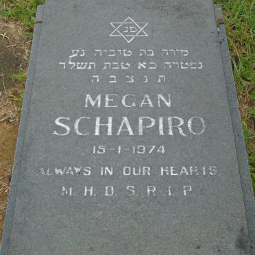 SHAPIRO Megan -1974
