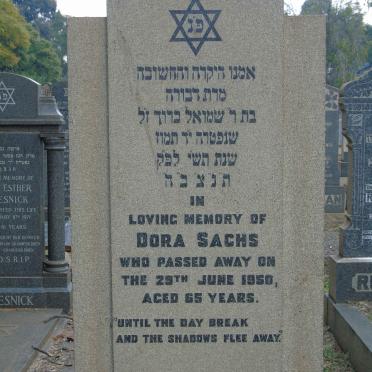 SACHS Dora -1950
