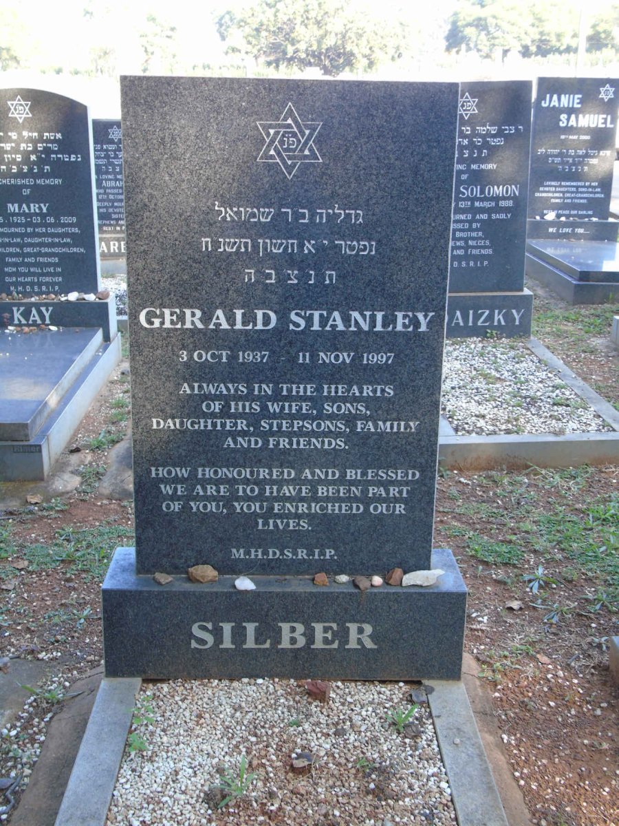 SILBER Gerald Stanley 1937-1997
