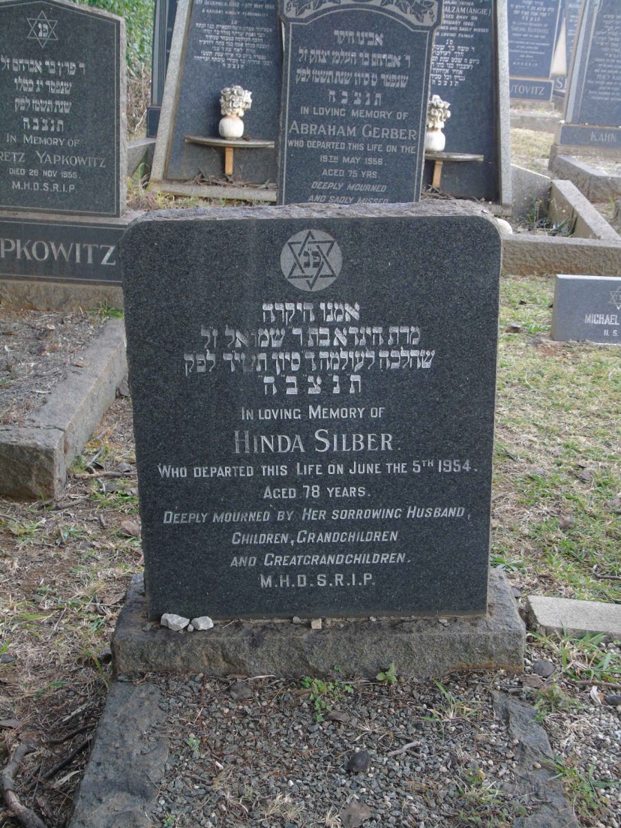 SILBER Hinda -1954