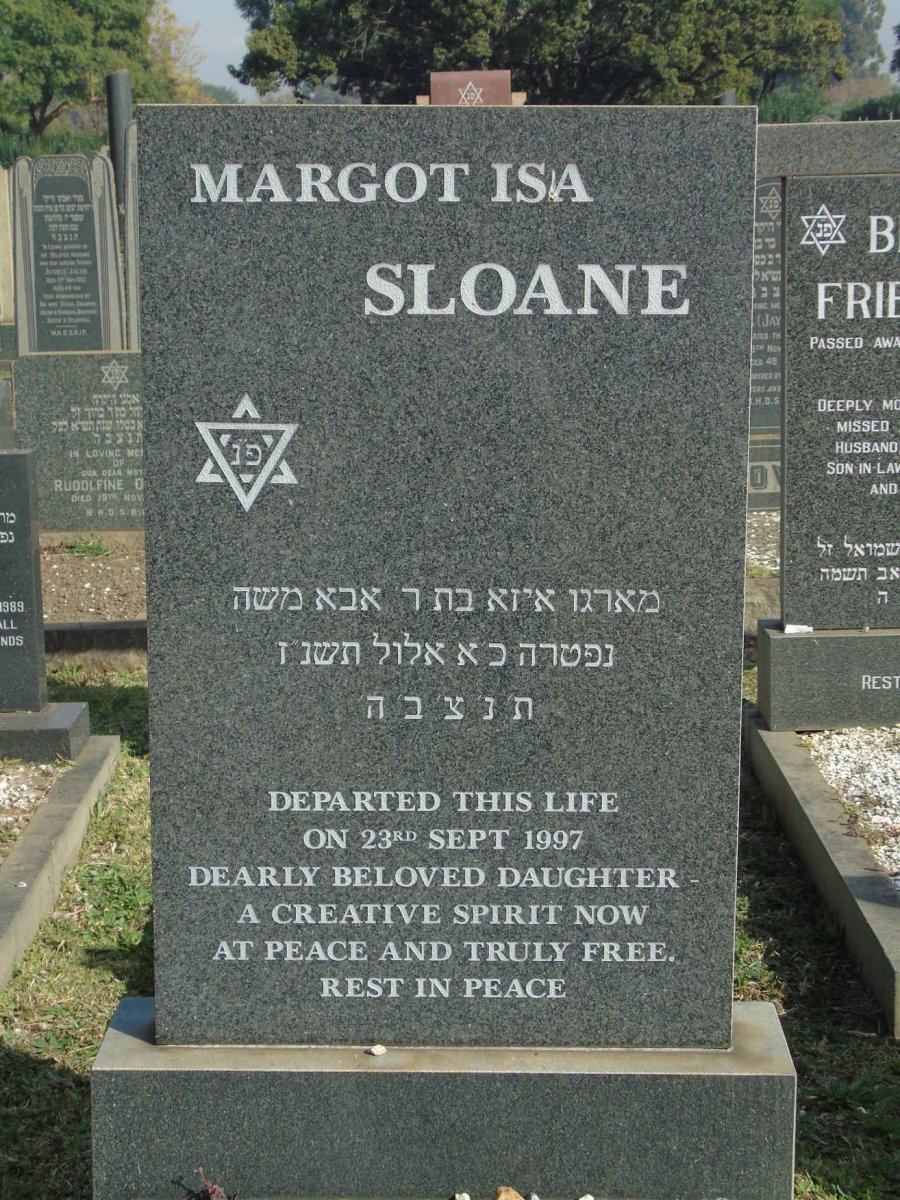 SLOANE Margot Isa  -1997