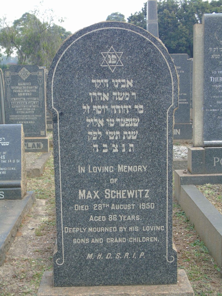 SCHEWITZ Max -1950