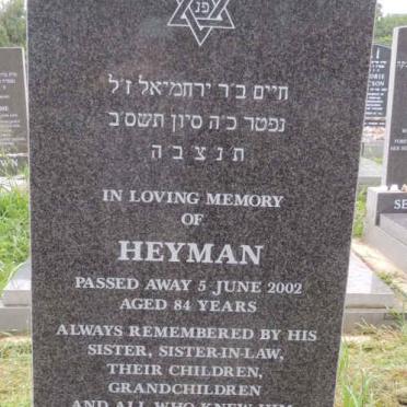 SEGAL Heyman -2002