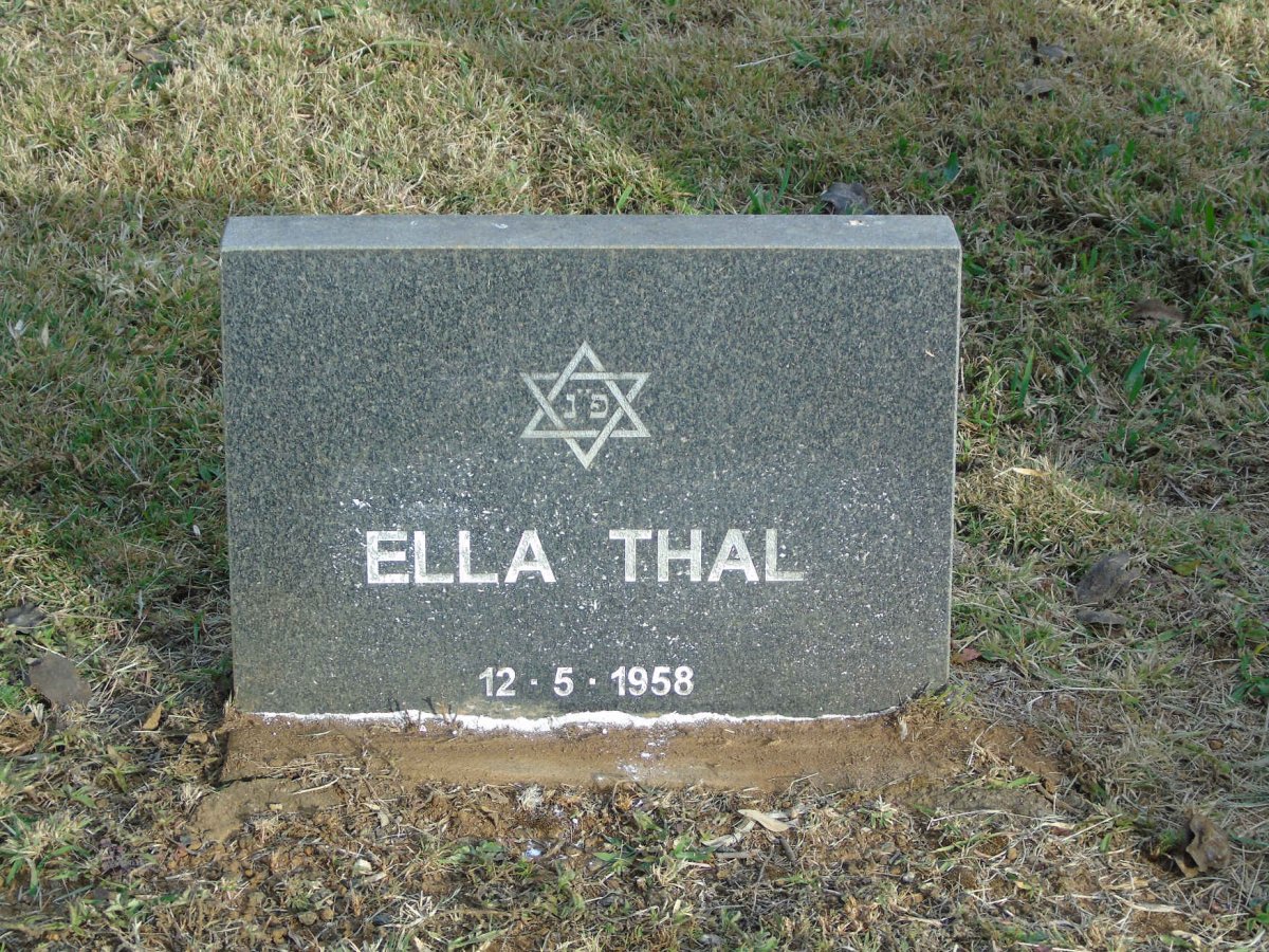 THAL Ella -1958