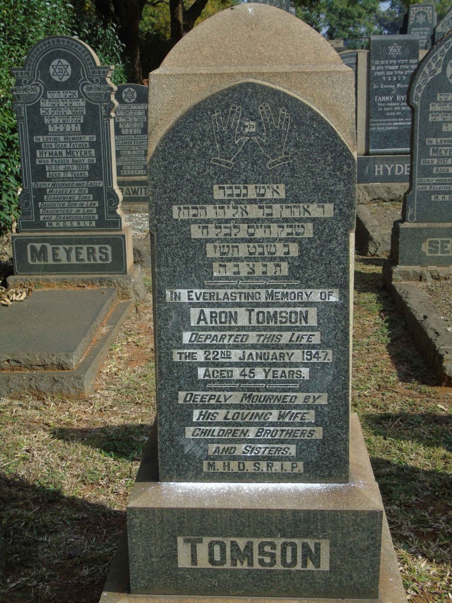 TOMSON Aron -1947