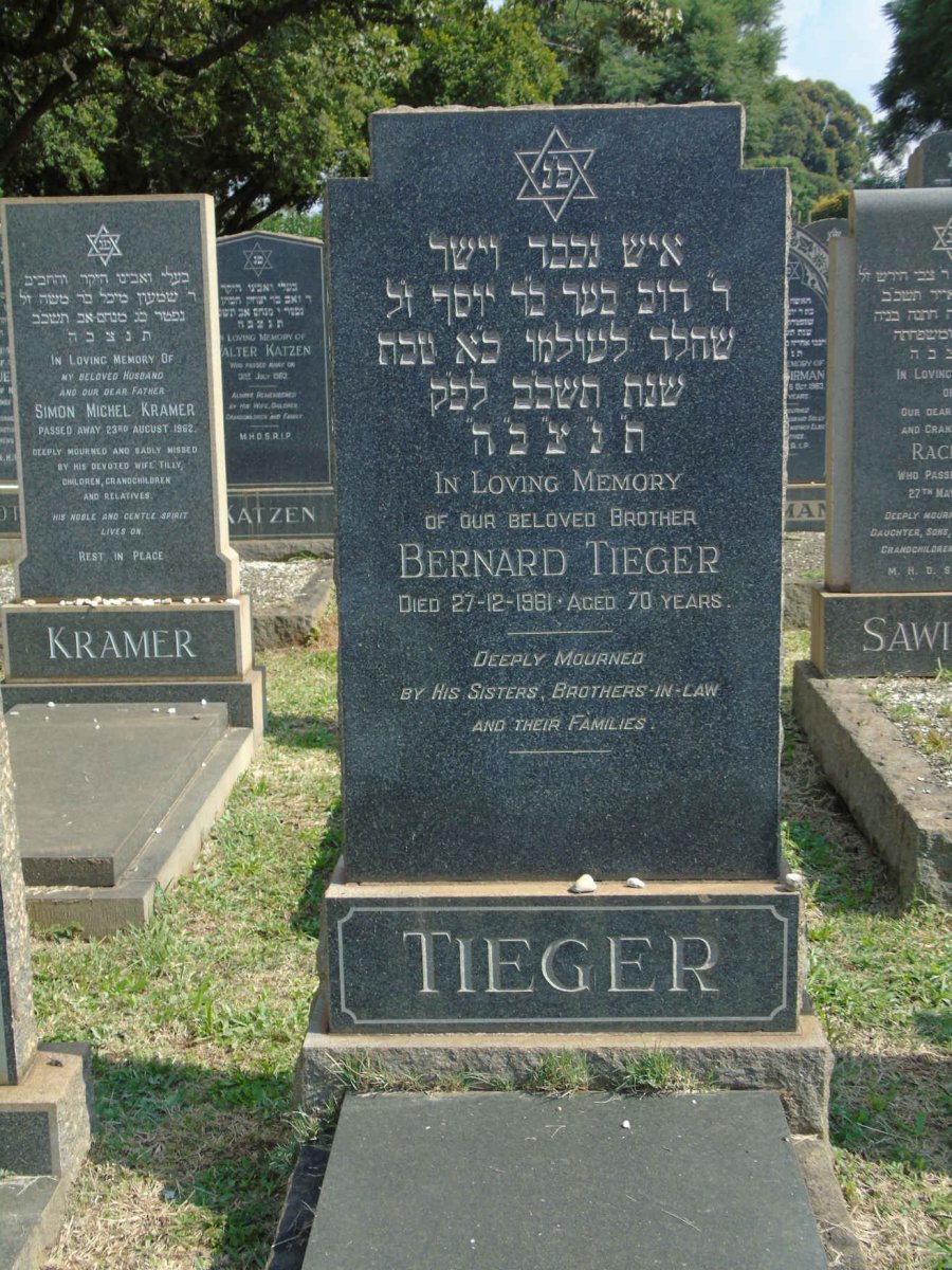 TIEGER Bernard -1961