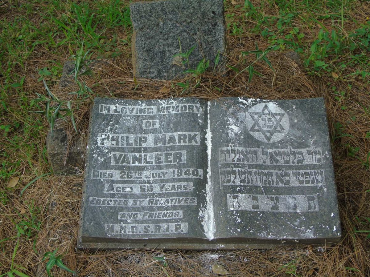 VANLEER Philip Mark -1940