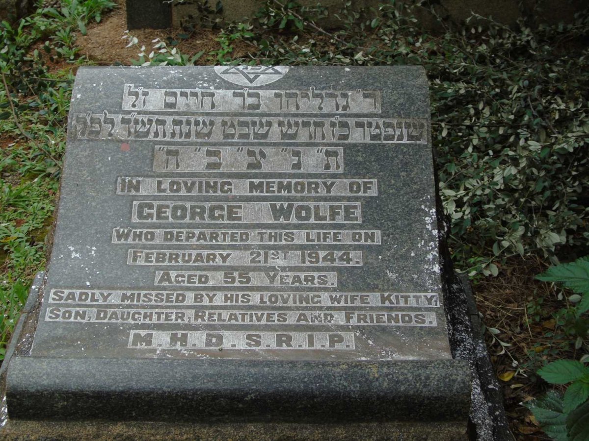 WOLFE George -1944