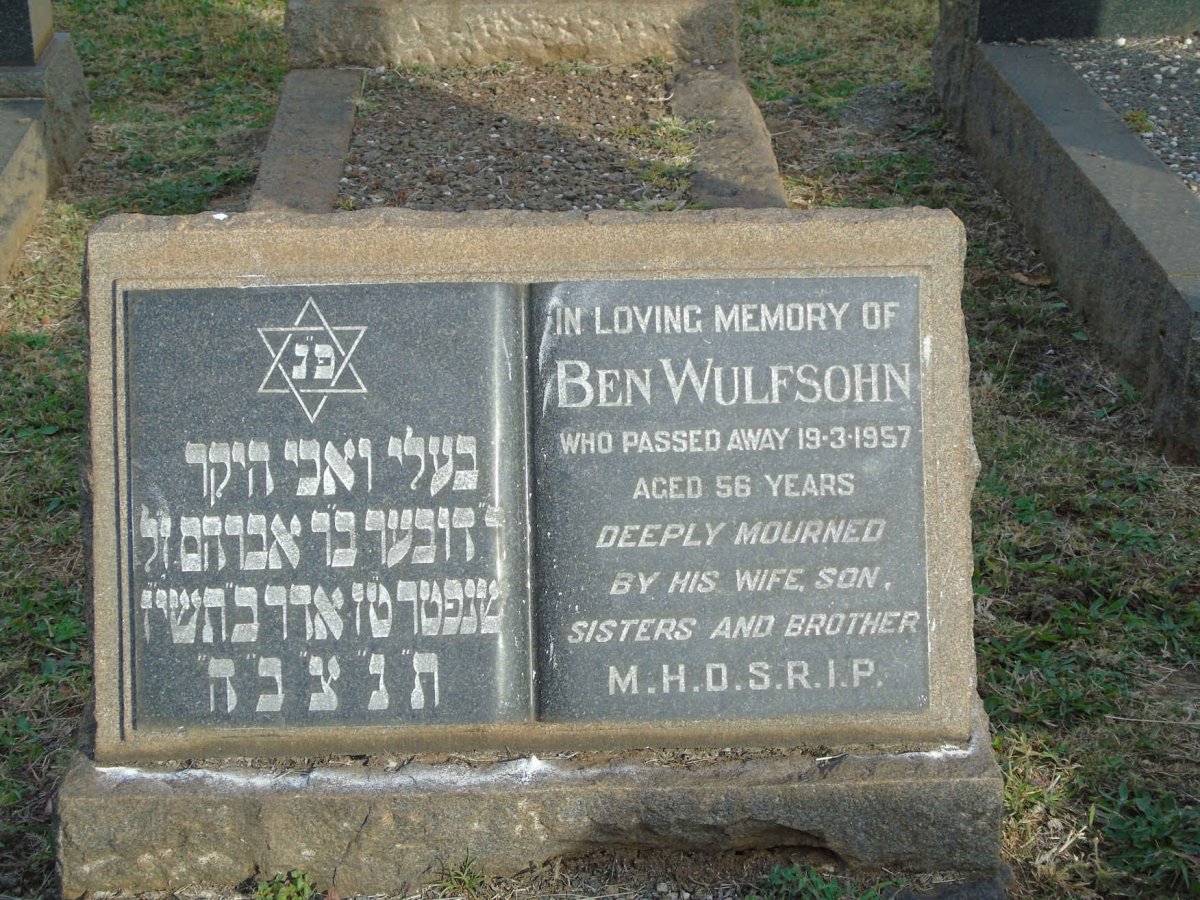 WULFSOHN Ben -1957