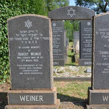 WEINER Robert -1965 & Chana Faiga -1978