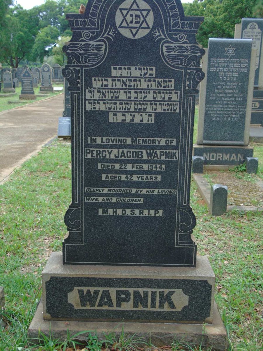 WAPNIK Percy Jacob -1944