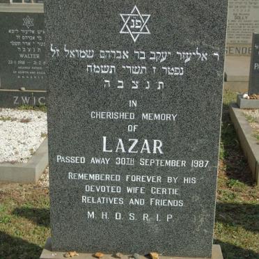 WEITZMAN Lazar -1987