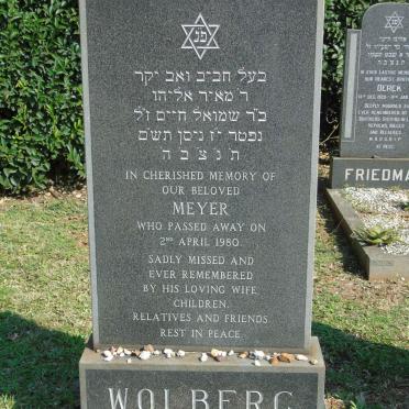 WOLBERG Meyer -1980