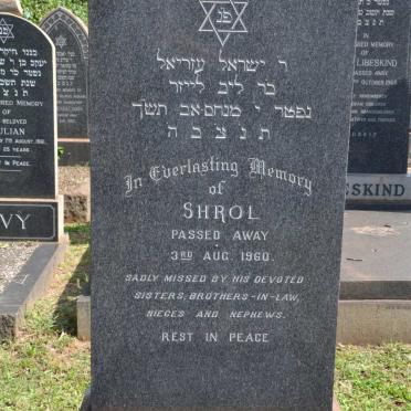 WAINSTEIN Shrol -1960