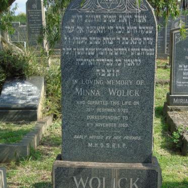 WOLICK Minna -1959