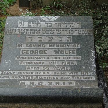 WOLFE George -1944