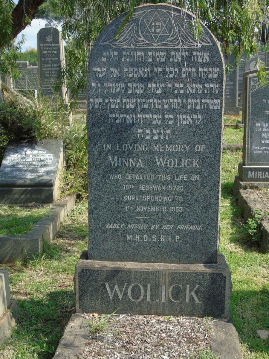WOLICK Minna -1959