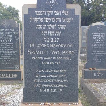 WOLBERG Samuel -1956