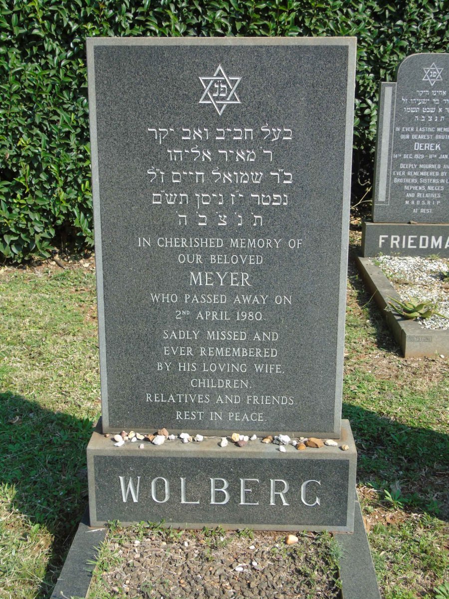 WOLBERG Meyer -1980