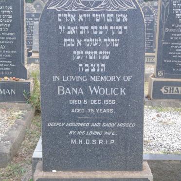 WOLICK Bana -1956