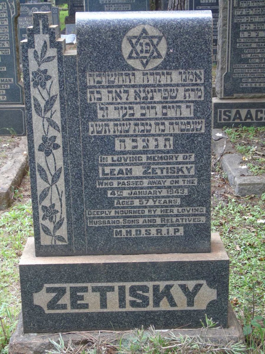 ZETISKY Leah -1943