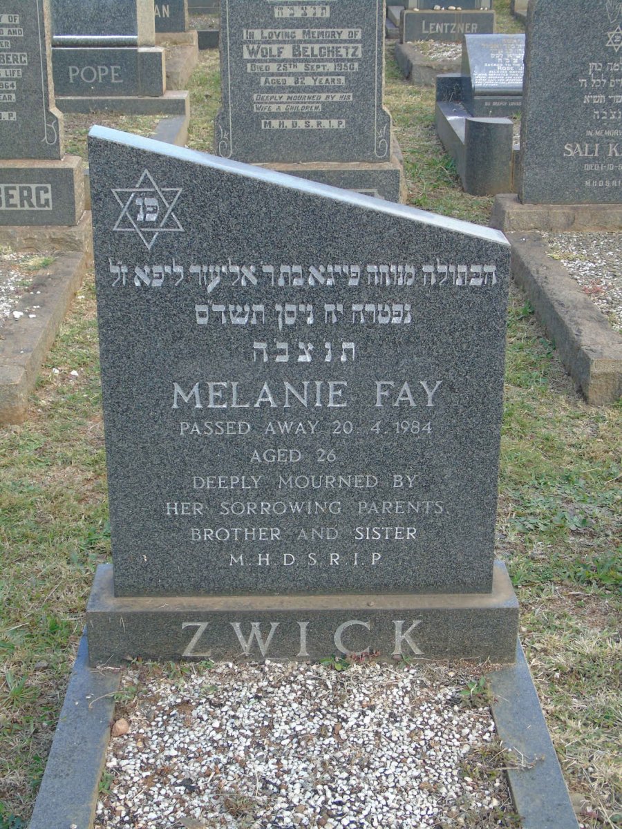 ZWICK Melanie Fay -1984