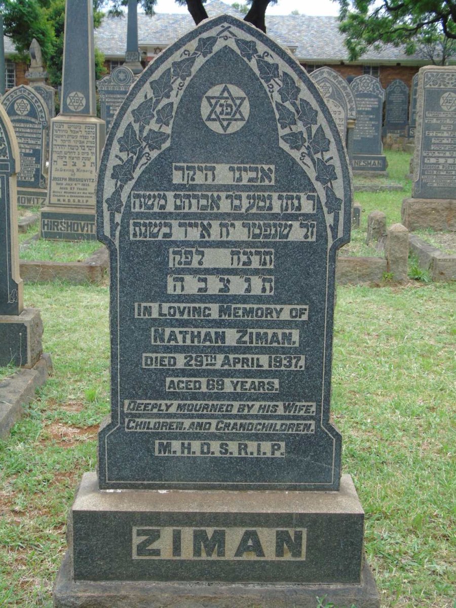 ZIMAN Nathan -1937