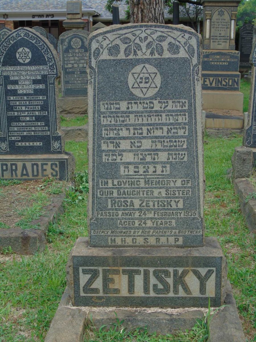 ZETISKY Rosa -1935