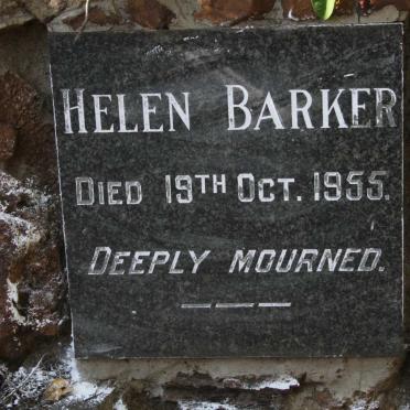 BARKER Helen -1955