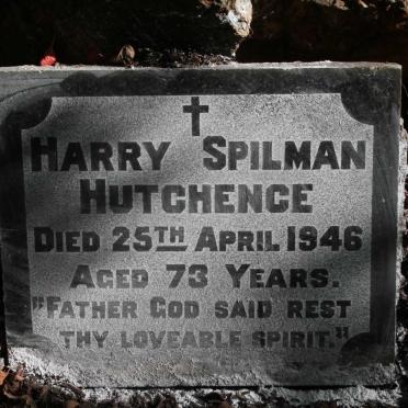 HUTCHENCE Harry Spilman -1946