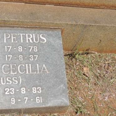 BADENHORST Philippus Petrus 1878-1937 & Martha Cecilia STRAUSS 1883-1961 :: BADENHORST Ernst Pieter 1905-1984