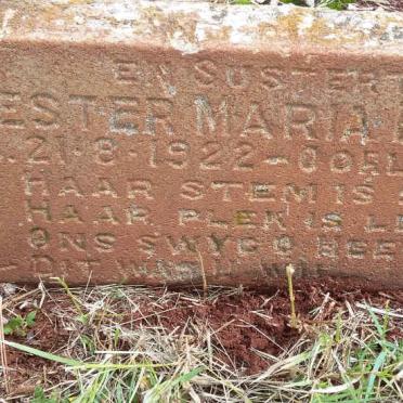 BARNAR? Hester Maria 1922-192?