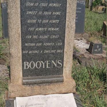 BOOYENS Hendrik Johannes 1922-1949