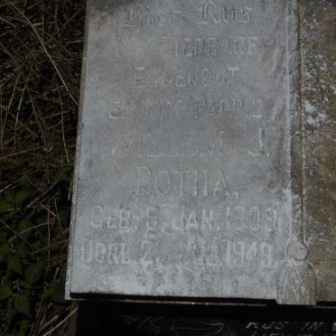 BOTHA Willem J. 1909-1949