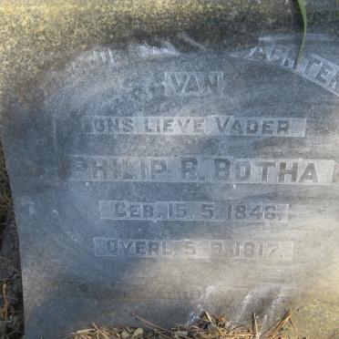 BOTHA Philip R. 1846-1917