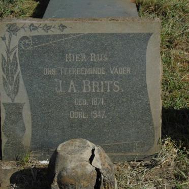 BRITS J.A. 1871-1947