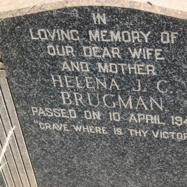 BRUGMAN Helena J.C. -1946