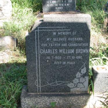 BROWN Charles William 1902-1962