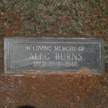 BURNS Alec -1946