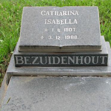 BEZUIDENHOUT Catharina Isabella 1907-1988