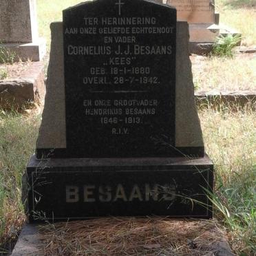 BESAANS Hendrikus 1846-1913 :: BESAANS Cornelius J.J. 1880-1942