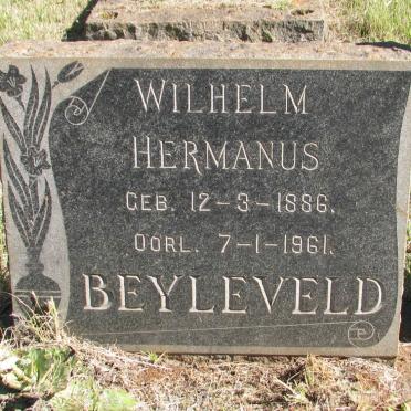BEYLEVELD Wilhelm Hermanus 1886-1961