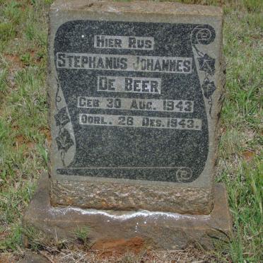 BEER Stephanus Johannes, de 1943-1943