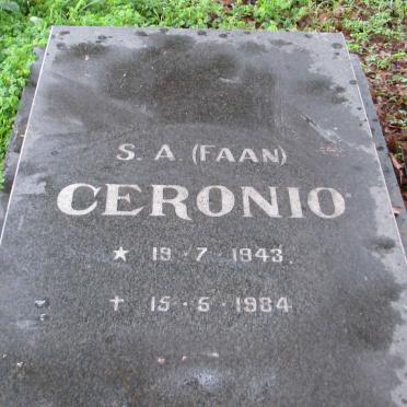 CERONIO S.A. 1943-1984