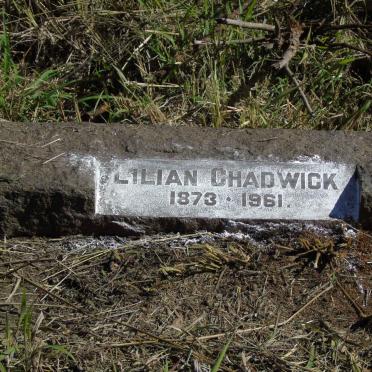 CHADWICK Lilian 1873-1961