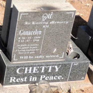 CHETTY Gonacelen 1944-1998