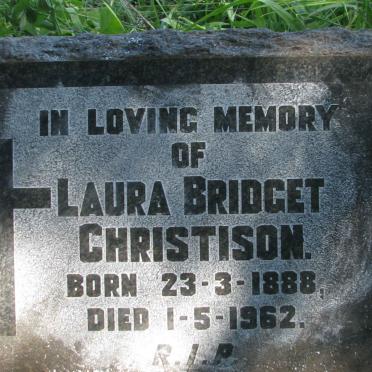 CHRISTISON Laura Bridget 1888-1962