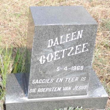 COETZEE Daleen 1969-1969